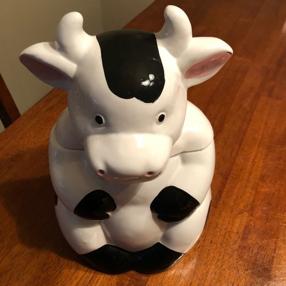 Accents Ceramic Cow Cookie Jar Poshmark